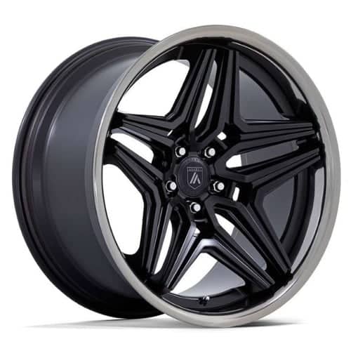 Asanti ABL-46 Duke Satin Black w/DDT Lip (AB046MT20901215)