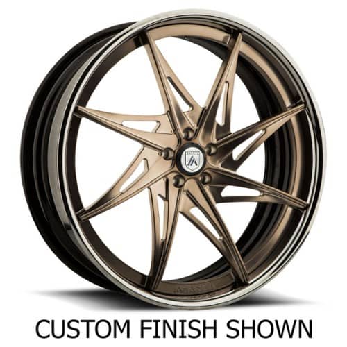 Asanti CX848 20x15 -127 to 86 ET 125.1 CB Custom Finish (CX848215004XX)