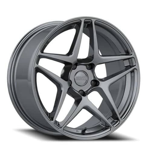 Kansei Astro 18x8.5 5x108 35 ET 63.4 CB Gloss Gunmetal (K15G-188523+35)