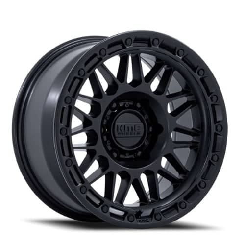 KMC Attack 17x8.5 6x139.7 25 ET 106.1 CB Matte Black (KM555MX17856825)