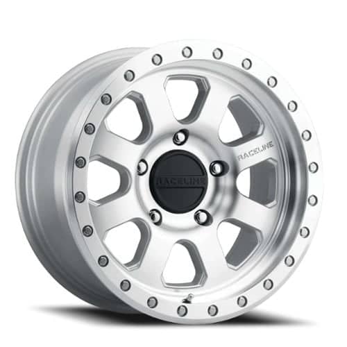 Raceline Avenger 2.0 17x8.5 8x170 0 ET 130.81 CB Machined Silver (959MC-78581-00)