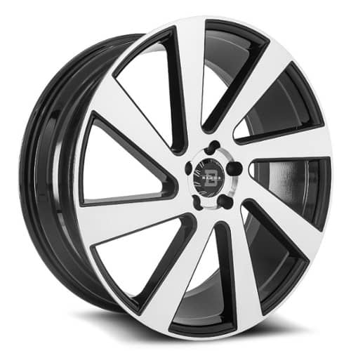 Blade BL-406 Napo 22x8.5 5x114.3 35 ET 74.1 CB Black Machined (BL406228551143+35GBM)