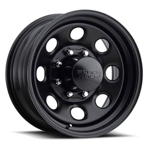 Black Rock 997 Type 8 16x8 5x127 -6 ET 82.6 CB Matte Black (997685042)