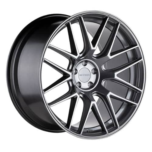 Beyern Autobahn 20x10 5x120 35 ET 74.1 CB Gloss Gunmetal (2010ATB355120G74)