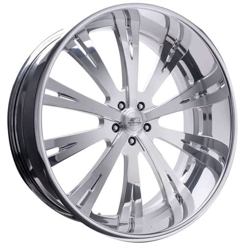 Billet Specialties BLVD31 Concave 24x9 -50 to 55 ET 73 CB Custom Finish (DTC31249)