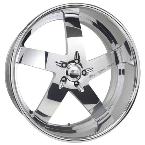 Billet Specialties BLVD42 Concave 24x9 -50 to 55 ET 73 CB Custom Finish (DTC42249)