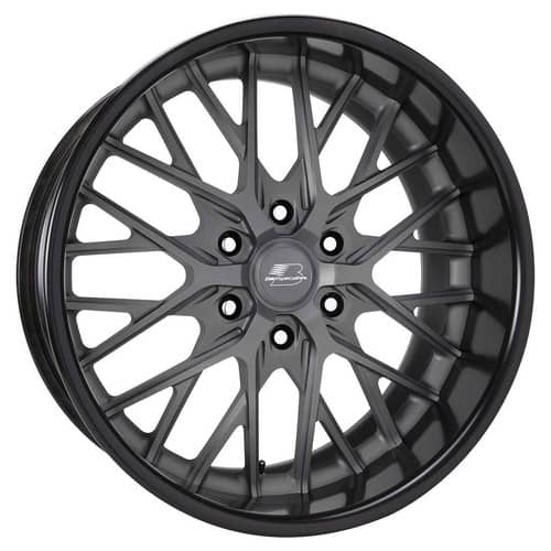 Billet Specialties SLCC91 Geometric 6 Concave 24x9 -50 to 55 ET 73 CB Custom Finish (SLCC91249)