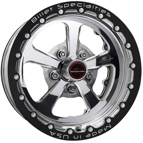 Billet Specialties Dominator Double Bead Lock Polished (RDB95107335N)