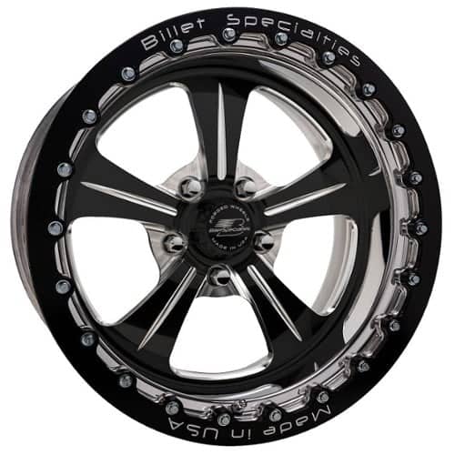 Billet Specialties Fineline Single Bead Lock Black (AMCB70SB580)