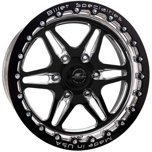 Billet Specialties Lonestar 6 LT Single Bead Lock Black (AMCB46SB780)
