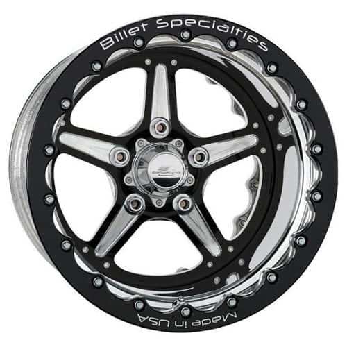 Billet Specialties Street Lite Double Bead Lock Black (BRDB35107335N)