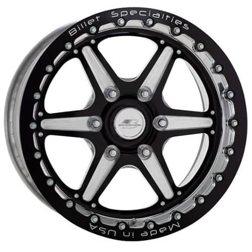 Billet Specialties Street Lite LT 6-Lug Single Bead Lock Black (BRSB67958365N)