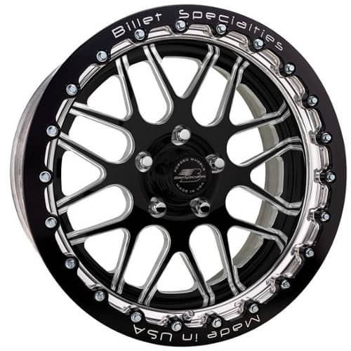 Billet Specialties Turbo Single Bead Lock Black (AMCB60SB590)