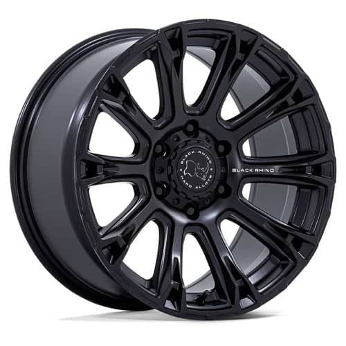 Black Rhino Diamondback BR020 17x9 6x139.7 12 ET 106.1 CB Matte Black (BR020MX17906812)