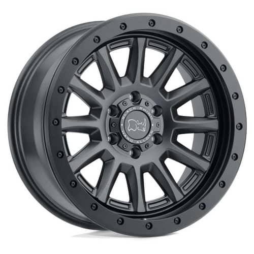 Black Rhino Dugger 17x8.5 6x139.7 -18 ET 112.1 CB Gunblack (1785DGR-86140M12)