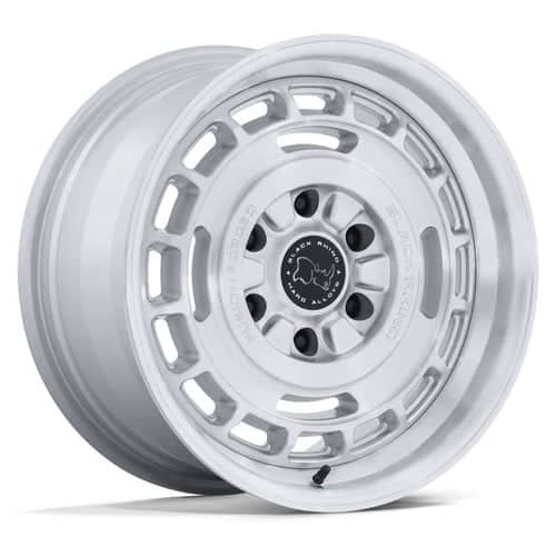 Black Rhino Vagabond BR600 17x8 6x139.7 32 ET 106.1 CB Silver Machined (BR600SD17806832)