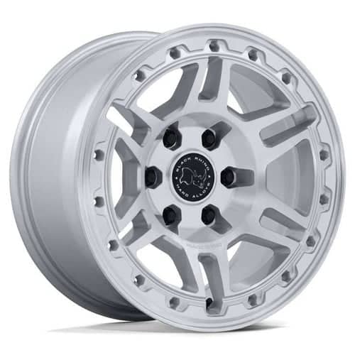 Black Rhino Vanguard BR039 17x8.5 6x139.7 25 ET 106.1 CB Silver Machined (BR039SD17856825)