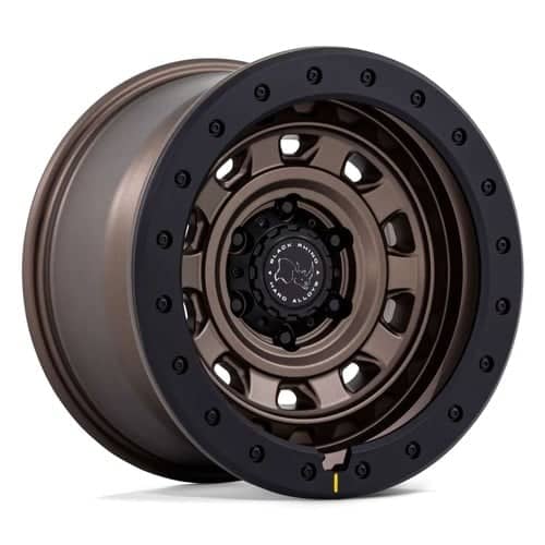 Black Rhino Xplorer BR023 17x9 6x139.7 12 ET 106.1 CB Burnt Bronze W/ Black Lip (BR023ZB17906812)