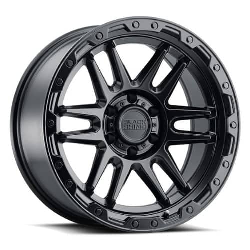 Black Rhino Apache Matte Black W/Black Bolts (1785APC-85114M71)