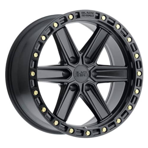 Black Rhino Henderson Matte Black W/Brass Bolts (1790HDS-26140B12)