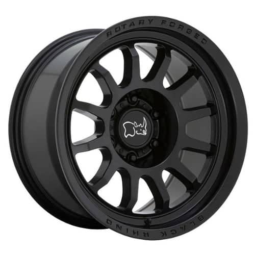Black Rhino Rapid 18x8.5 6x139.7 0 ET 112.1 CB Matte Black (1885RPD006140M12A)