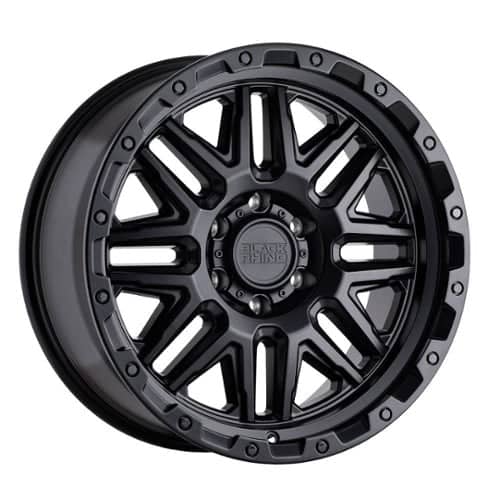 Black Rhino Alamo Matte Black W/Black Bolts (1790ALA-85127M71)