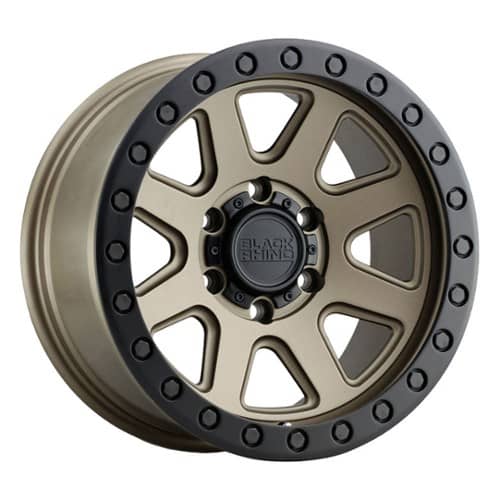 Black Rhino Baker Matte Bronze W/Black Lip Edge And Black Bolts (1785BKR-85114Z71)