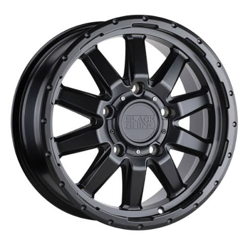 Black Rhino Excursion Matte Black (1675ECN356140M12)
