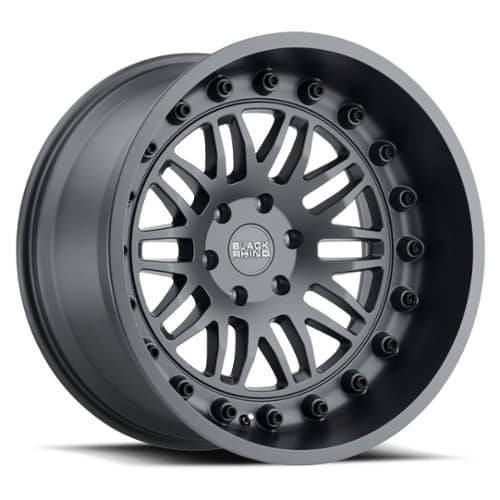 Black Rhino Fury 22x11.5 6x139.7 -44 ET 112 CB Matte Gunmetal (2215FRY-46140G12)