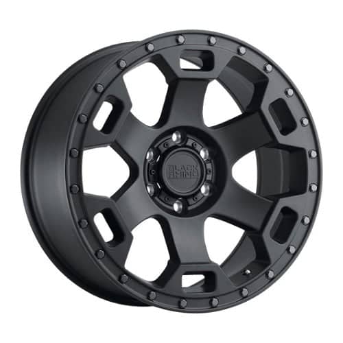 Black Rhino Gauntlet Semi Gloss Black W/Gunmetal Bolt (1785GLT-85127M71)