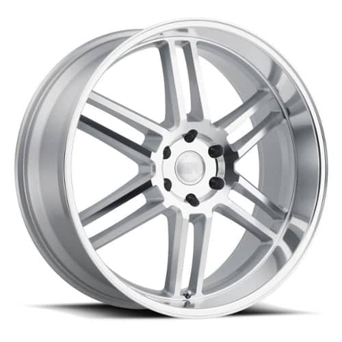 Black Rhino Katavi 20x9 5x139.7 20 ET 78.1 CB Silver with Mirror Cut Face & Lip (2090KTV205140S78)