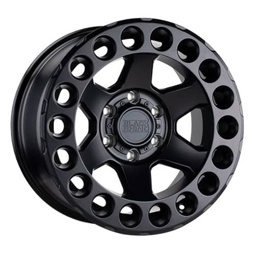 Black Rhino Odessa 18x9.5 6x114.3 12 ET 76.1 CB Matte Black (1895ODA126114M76)