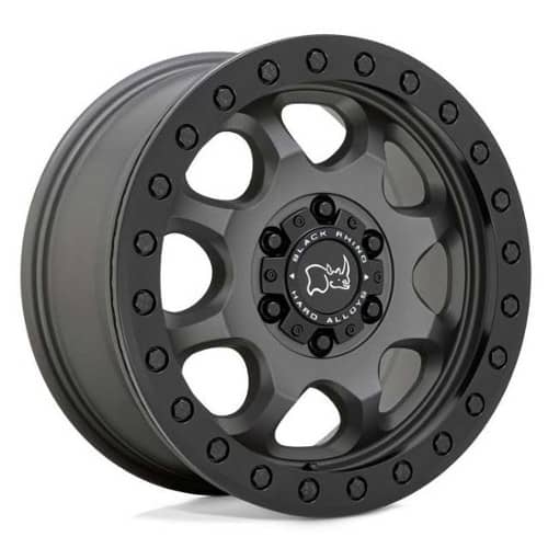 Black Rhino Venture Beadlock 17x8 6x130 38 ET 84.1 CB Matte Black (1780VTR386130M84)