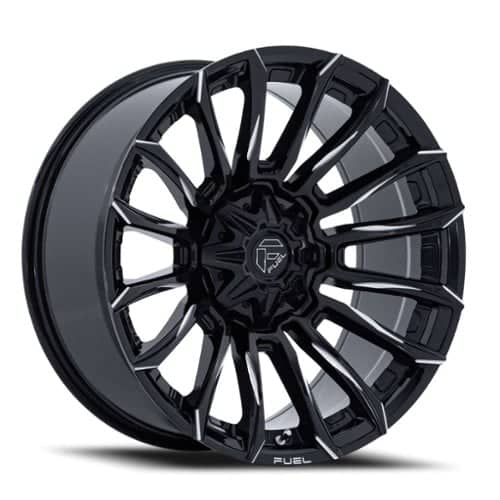 Fuel Blade 20x9 8x165.1 1 ET 125.1 CB Gloss Black (FC889BE20908001)
