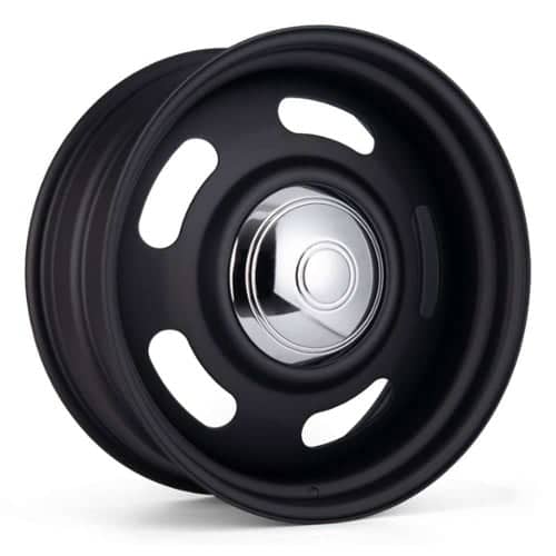 Boyd Coddington 55 Steel Rally/Cap 20x8 5x127 / 5x139.7 0 ET 94 CB Satin Black (55-28093SB)