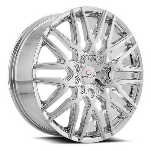 Cavallo CLV-24 22x8.5 5x114.3/5x120 38 ET 74.1 CB Nano Chrome (CLV24228551143120+38NCR)