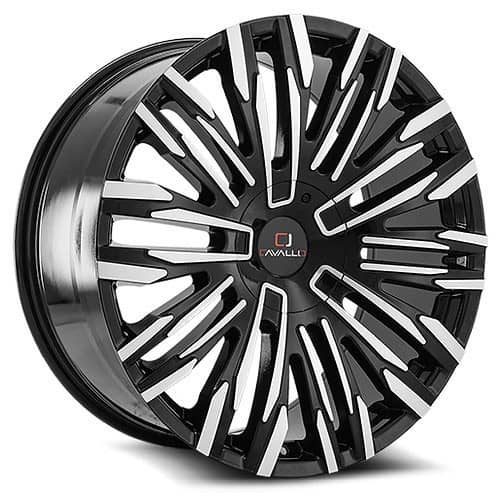 Cavallo CLV-28 20x8.5 6x135/6x139.7 15 ET 108.1 CB Gloss Black Machined (CLV28208561351397+15BM)