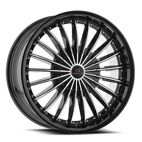 Cavallo CLV-32 Gloss Black Machined (CLV32188041001143+35BM)