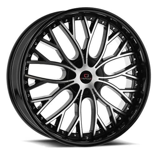 Cavallo CLV-33 Gloss Black Machined (CLV33188051121143+35BM)