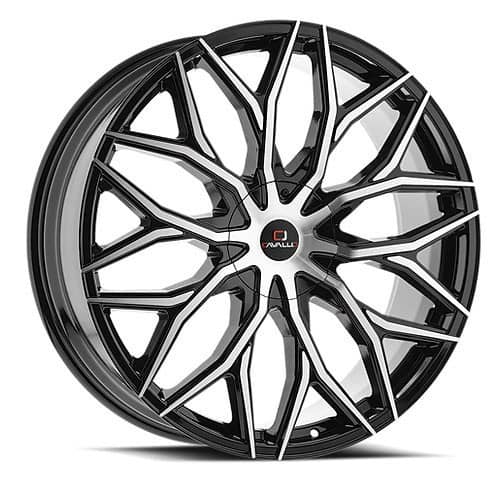Cavallo CLV-37 Gloss Black Machined (CLV37188041001143+35BM)