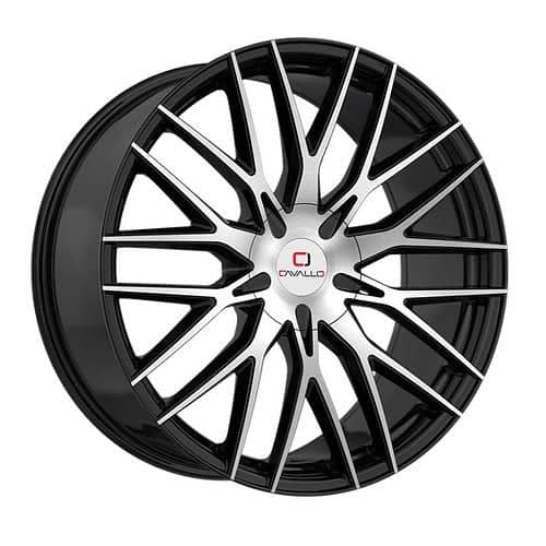 Cavallo CLV-45 Gloss Black Machined (CLV45188051143120+35BM)