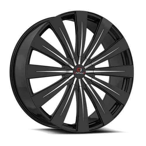 Cavallo CLV-49 Gloss Black Machined (CLV49208561351397+25BM)