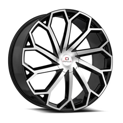 Cavallo CLV-51 Gloss Black Machined (CLV51188041001143+35BM)