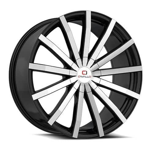 Cavallo CLV-52 Gloss Black Machined (CLV52188051001143+35BM)