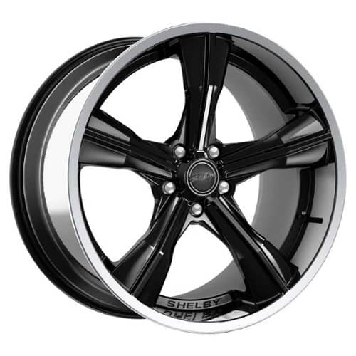 Carroll Shelby CS 11 Black w/Polished Lip (CS11-295530-B)