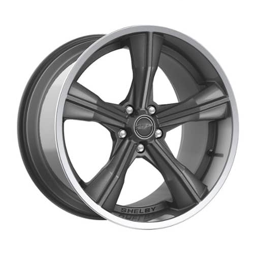 Carroll Shelby CS 11 Gunmetal w/Polished Lip (CS11-295530-G)