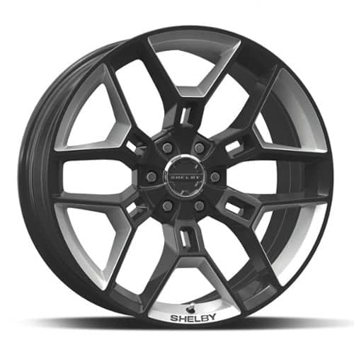 Carroll Shelby CS 45 Black w/Hyper Silver Inserts (CS45-295512-BS)