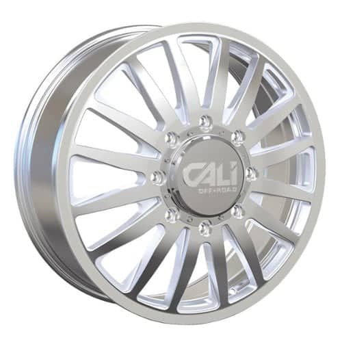 Cali Off-Road Summit Dually 9110D 20x8.25 8x170 115 ET 124.9 CB Polished/Milled Spokes (9110D-2870PMF115)
