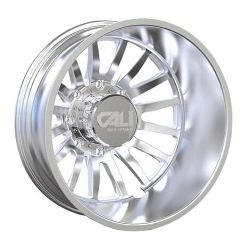 Cali Off-Road Summit Dually 9110D Rear Polished Milled Spokes (9110D-2870PMR232)