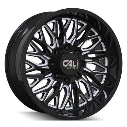 Cali Off-Road Crusher 9118 Black Milled (9118-22170BM)